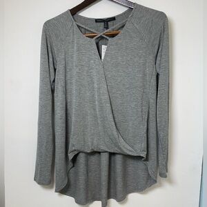 Gray Women's Top